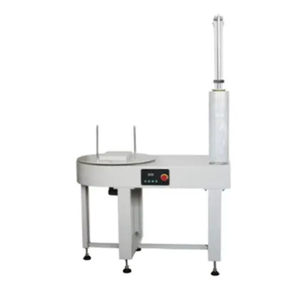 Máquina envolvedora estirable de cajas de cartón