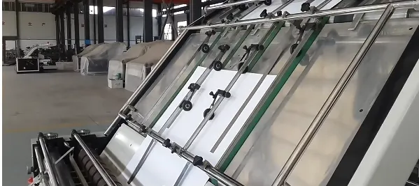 High Speed Automatic Corrugated Flute Laminating Machine